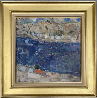 Vue de port - Madame Signoret - Lesieur