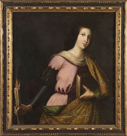 Santa Eulalia de Mérida by Francisco de Zurbarán