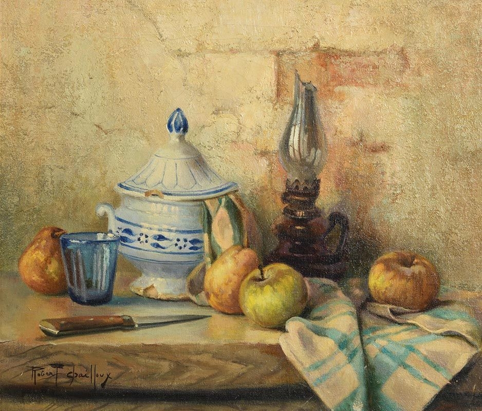 Artwork by Robert Chailloux, Still Life, Made of oil on canvas