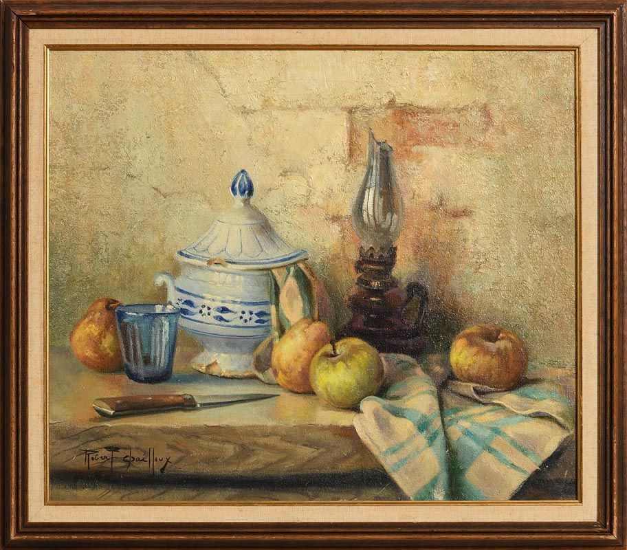 Artwork by Robert Chailloux, Still Life, Made of oil on canvas
