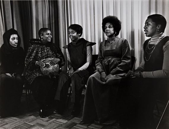 Sweet Honey in the Rock at Club Madame, Washington, D.C. by Joan E. Biren, 1977