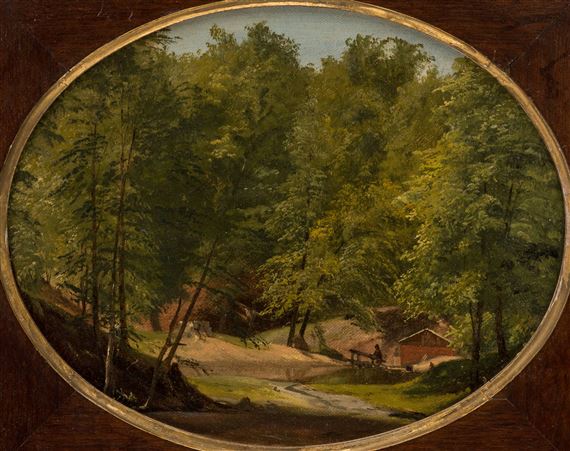 Into the Vistas by Sanford Robinson Gifford, 1855