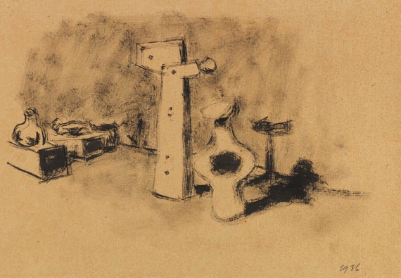 Julius Bissier | Aus einem Praehistorischen Museum (1936) | MutualArt