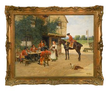 The Ten Minute Halt - William Barnes Wollen