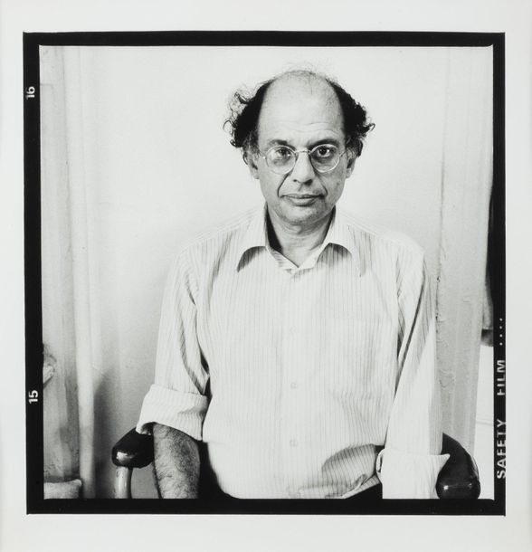 Allen Ginsberg by Marc Trivier, 1982