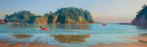 Relaxing at Wanaka by Simon Williams, 2006