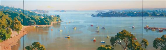 Still Morning Opoua by Simon Williams, 2006