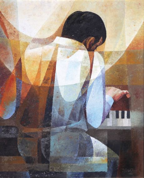 Pianist by Mario Munar, 1982