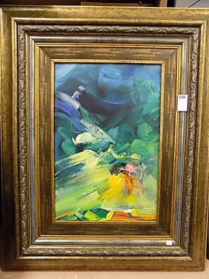 Eye of God – Abstract by Branko Dimitrov, 1993