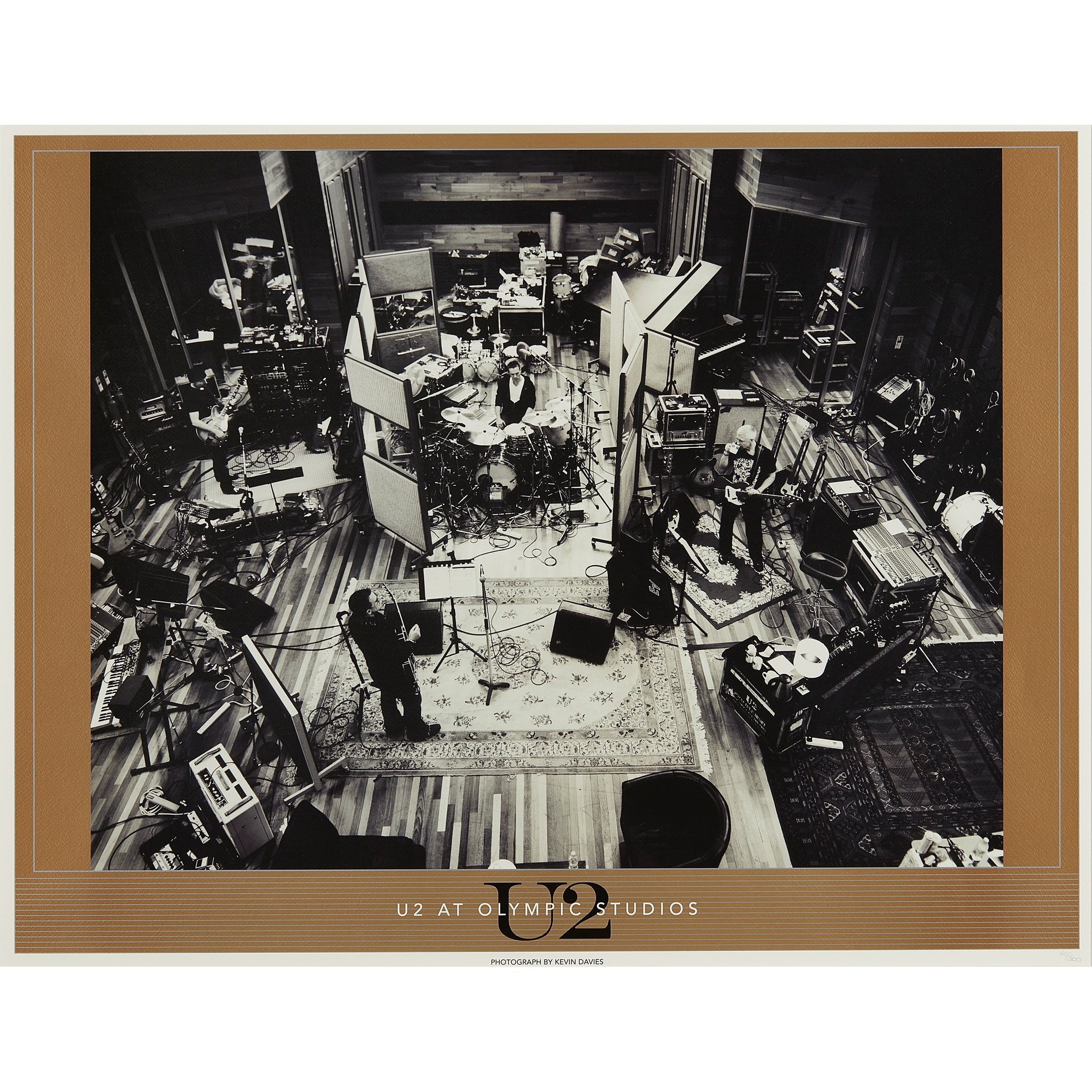 Artwork by Brantley Gutierrez, U2 360° LIVE AT SOLDIER FIELD, Made of Photolithograph