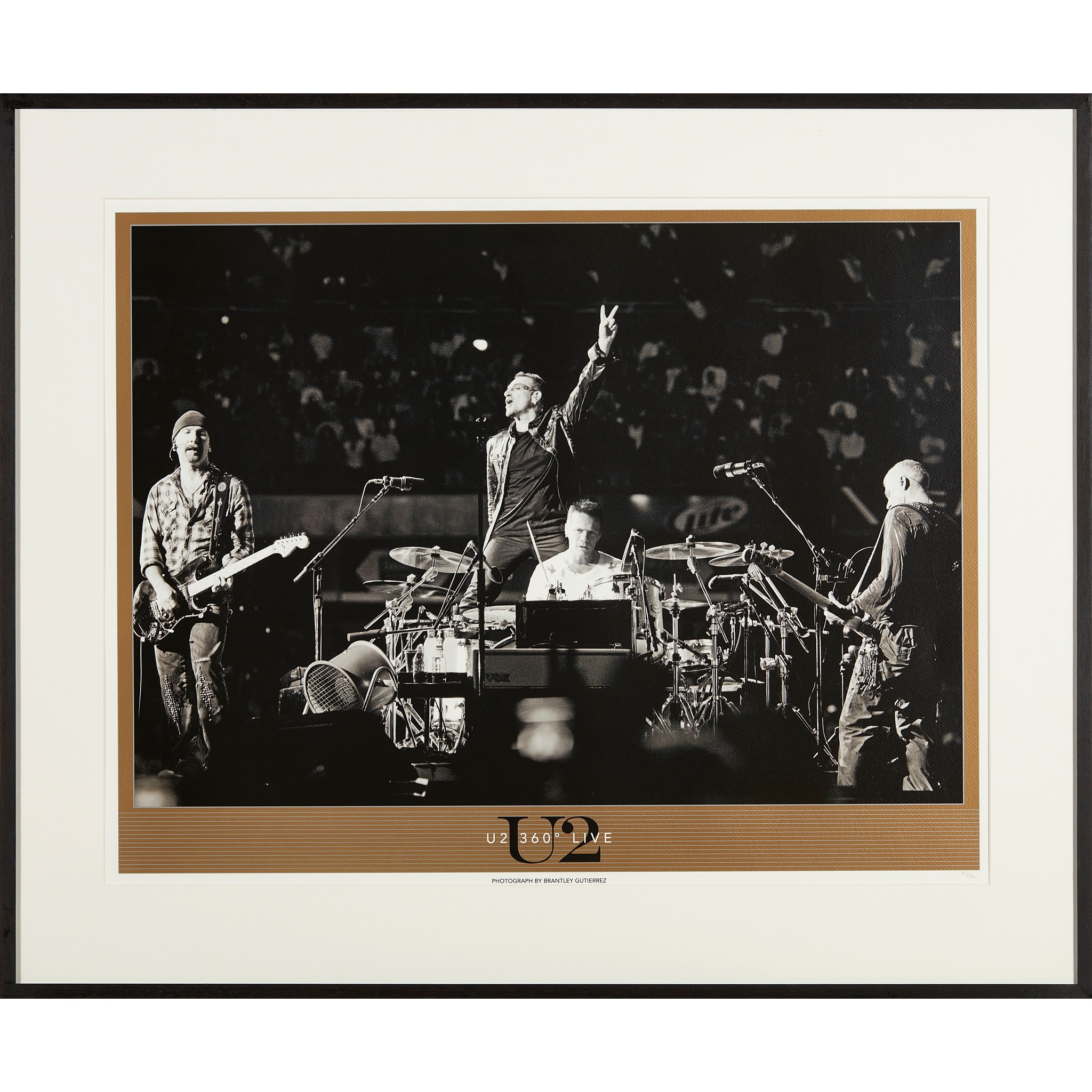Artwork by Brantley Gutierrez, U2 360° LIVE AT SOLDIER FIELD, Made of Photolithograph