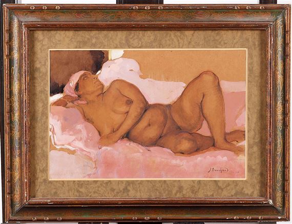 Nu féminin à Alger by Jean Bouchaud, 1918
