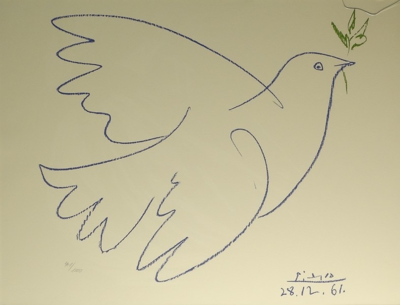 Pablo Picasso | La colombe de la paix, Spadem kiadás | MutualArt