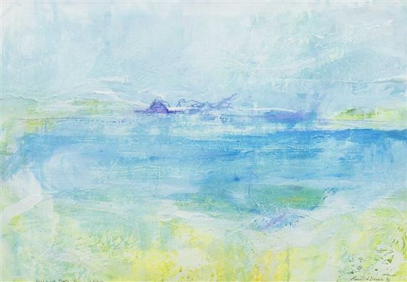 WINDSWEPT, BOSTA, GREAT BERNERA, ISLE OF LEWIS by Kenneth A. Burns, dated 1996