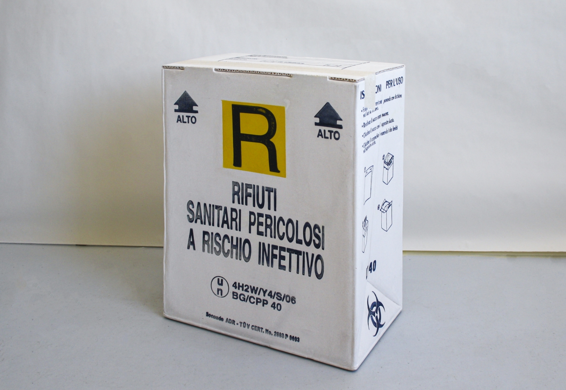 Artwork by Luca Resta, Senza titolo, Made of Limestone, ink