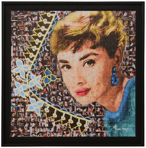 Omaggio a Audrey Hepburn by Maria Murgia, 2019