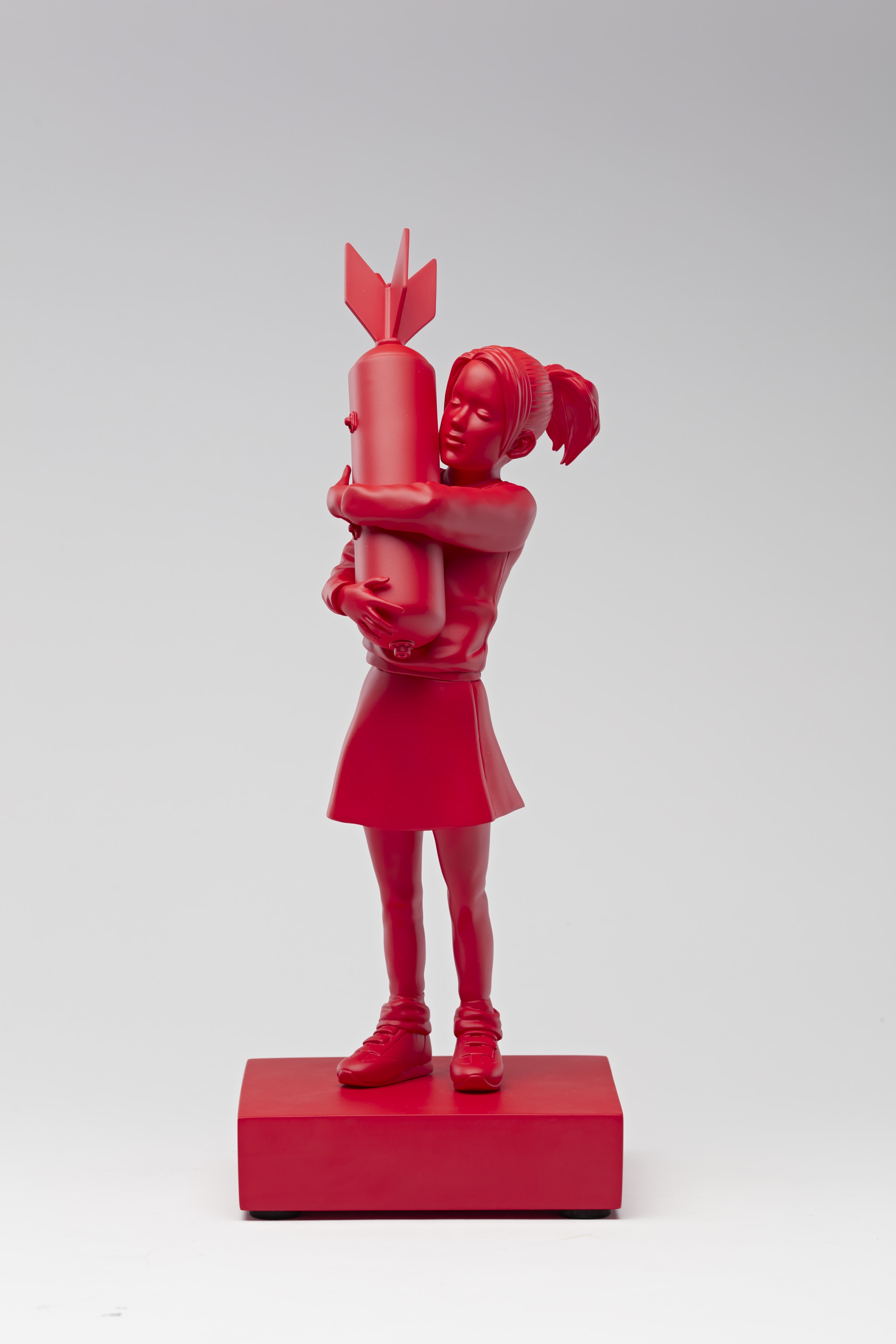 Banksy | Bomb Hugger (Red Ver.) (2019) | MutualArt