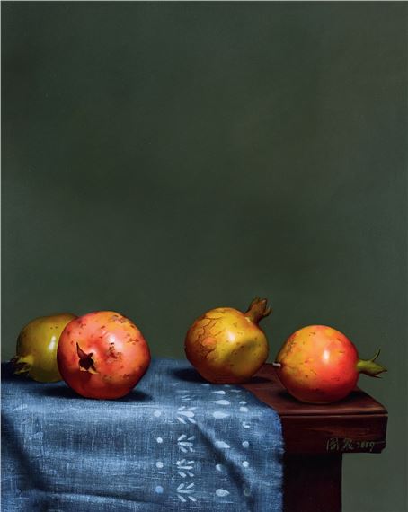 Pomegranates by Zhou Quan, 2019