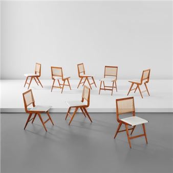 Set of eight dining chairs - Martin Eisler