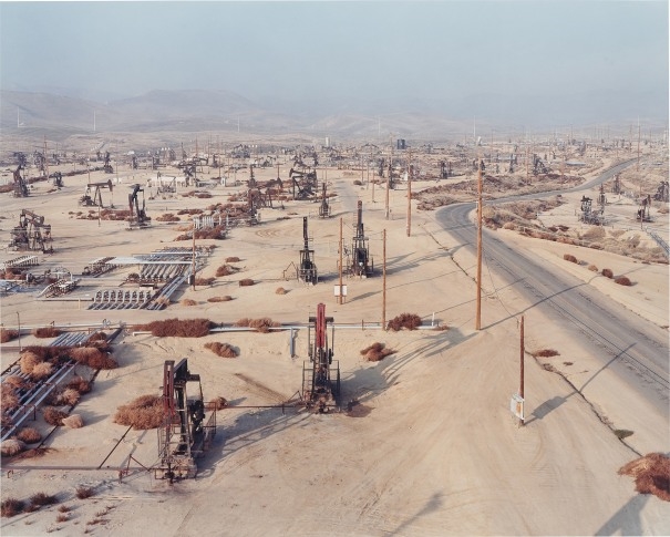 Oil Fields #9, McKittrick, California by Edward Burtynsky, Executed in 2002