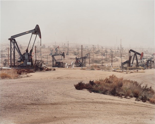 Oil Fields #6, McKittrick, California by Edward Burtynsky, Executed in 2002