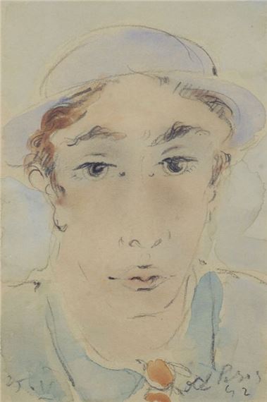 RITRATTO DI GIOVINETTO by Filippo de Pisis, 1942