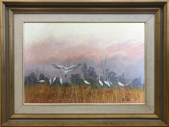 Brolga's in the wetlands
Brolga's in the wetlands (Signed)
Brolgas in the wetlands by John Milenkovic