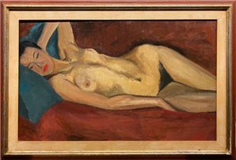 NUDO DI DONNA SDRAIATA - Ram