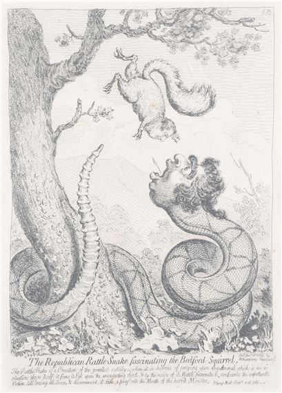 All showing signs of browning and spotting from sunlight exposure. paper cockling throughout by James Gillray, 19th century