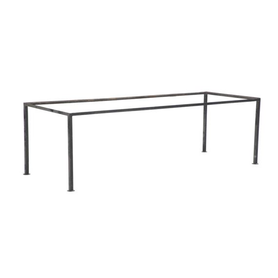 Holmström Lars Frame for coffee table of black lacquered metal (1938) MutualArt