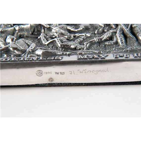 Henryk Winograd | Henryk Winograd, Sterling Silver Repousse Panels of ...