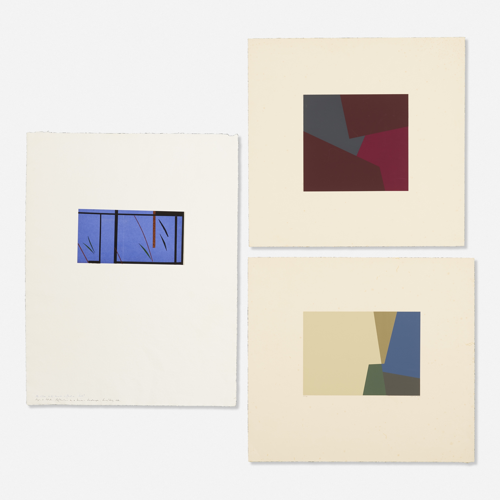 Stephen Edlich | three works (1970) | MutualArt