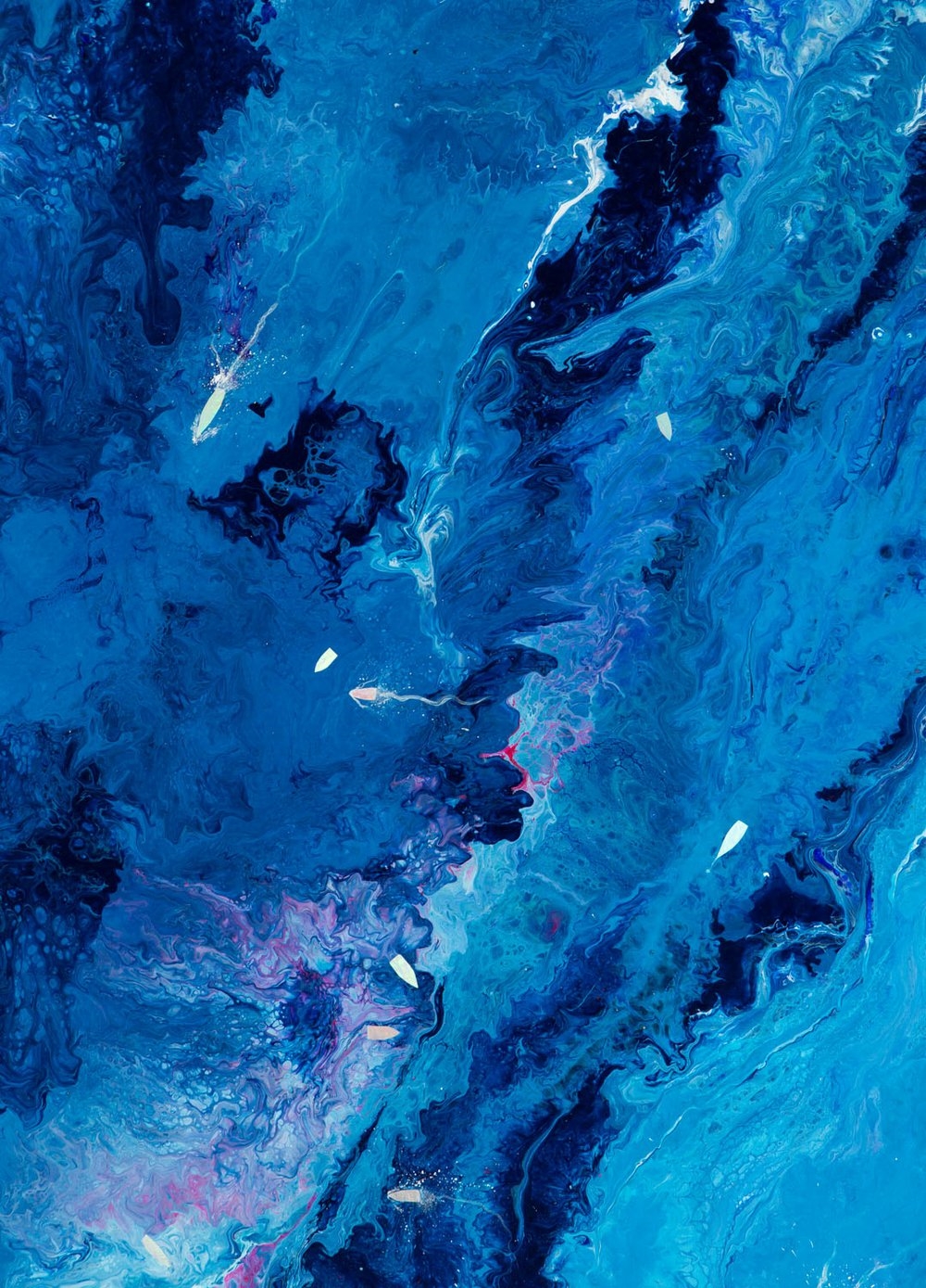 Artwork by Marzena Bis, Blink II, Made of acrylic/canvas