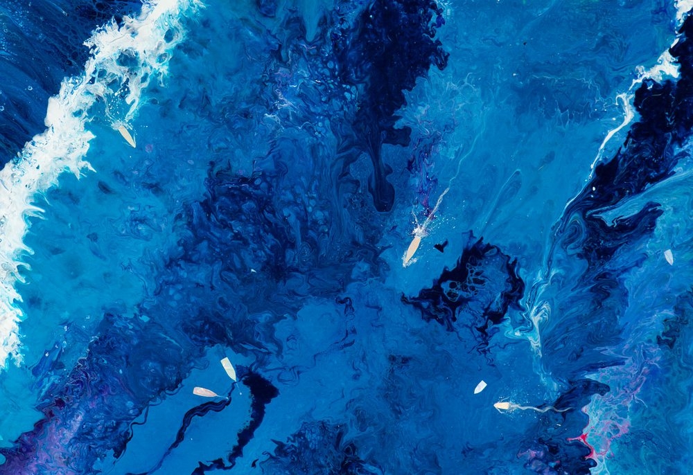 Artwork by Marzena Bis, Blink II, Made of acrylic/canvas