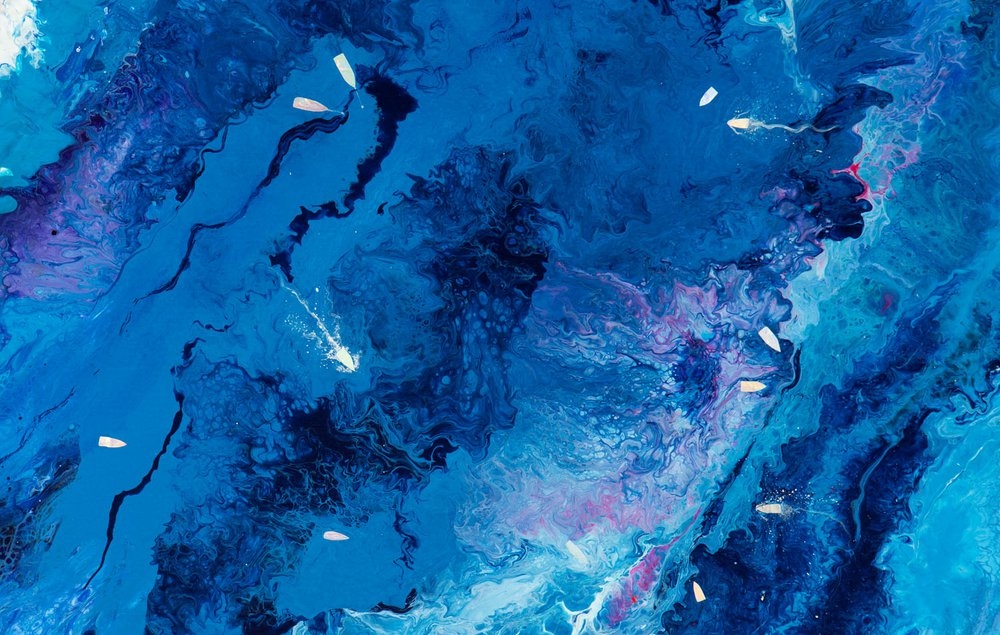 Artwork by Marzena Bis, Blink II, Made of acrylic/canvas