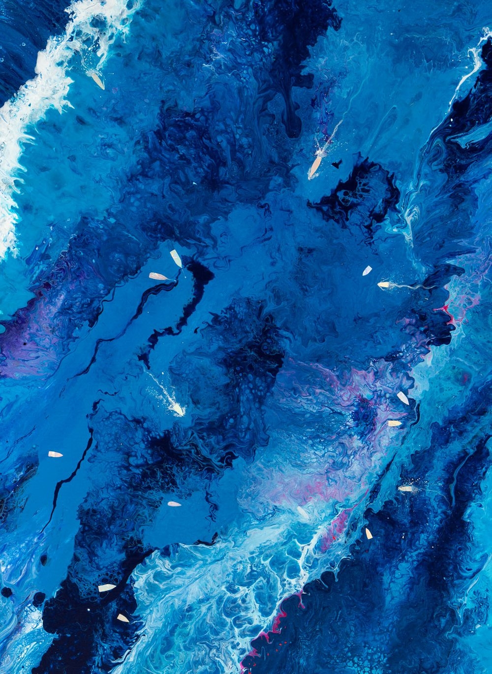 Artwork by Marzena Bis, Blink II, Made of acrylic/canvas