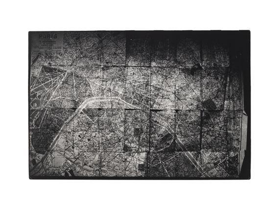 Untitled (Map of Paris) by Zoe Leonard, 1988, 1990, Conceived in 1988 and printed in 1990