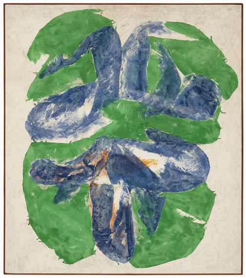 Meun by Simon Hantaï, 1967, Painted in 1967