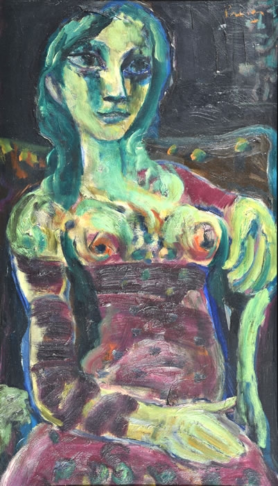 Artwork by Leopoldo Presas, FIGURA, Made of Oil on canvas