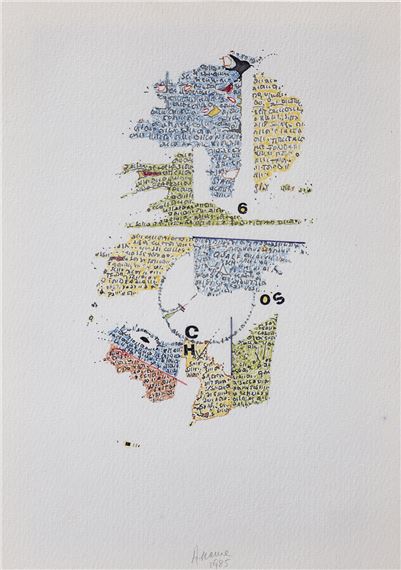 Untitled by Vincenzo Accame, 1985