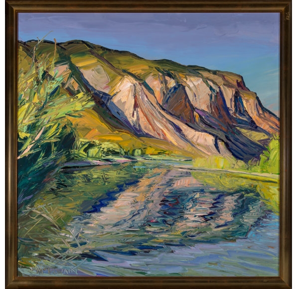 Artwork by Louisa McElwain, Pilar, Summer Solstice Sunrise, Made of Oil on canvas