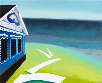 Whitening of the canvas from the series «Detail fragment» - Sergey Lotsmanov