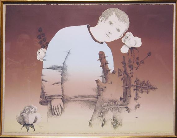 Sound Of A Flower by Morris Broderson, circa 1970