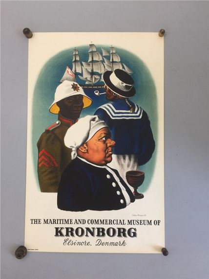 pølse Ja fjende Aage Sikker Hansen | Handels- og Søfartsmuseet Kronborg (1948) | MutualArt