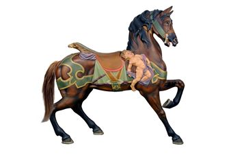 Animal Sculptures from the Golden Age of Carousels Find New Home at Crocker Art Museum