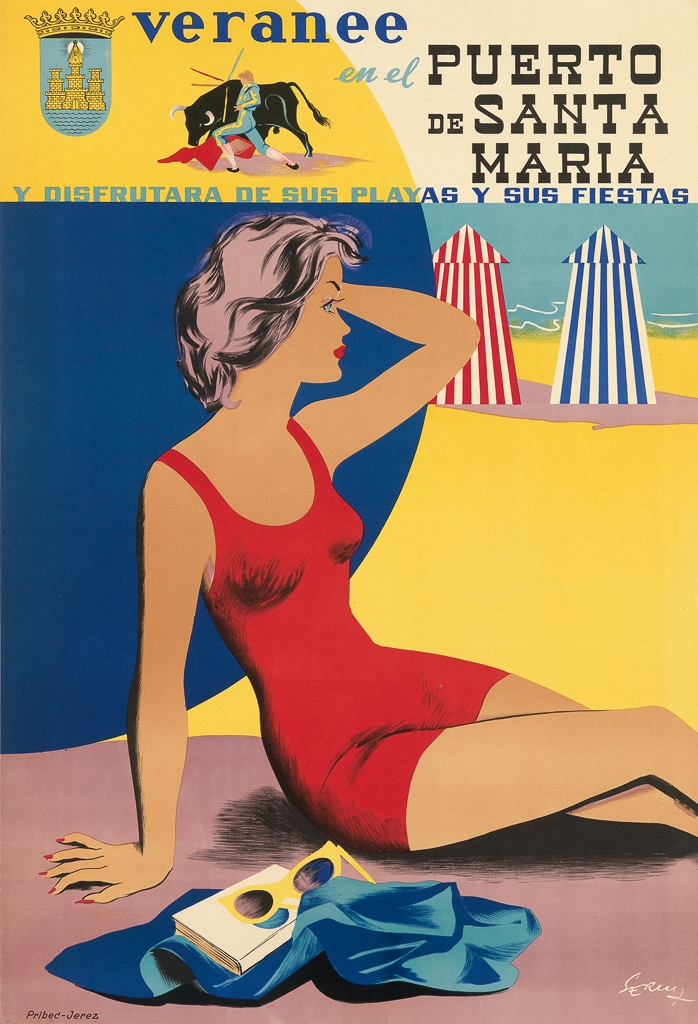 Artwork by Seriux, VERANEE EN EL PUERTO DE SANTA MARIA.