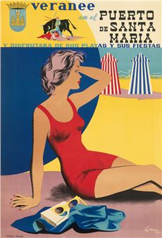 VERANEE EN EL PUERTO DE SANTA MARIA. - Seriux