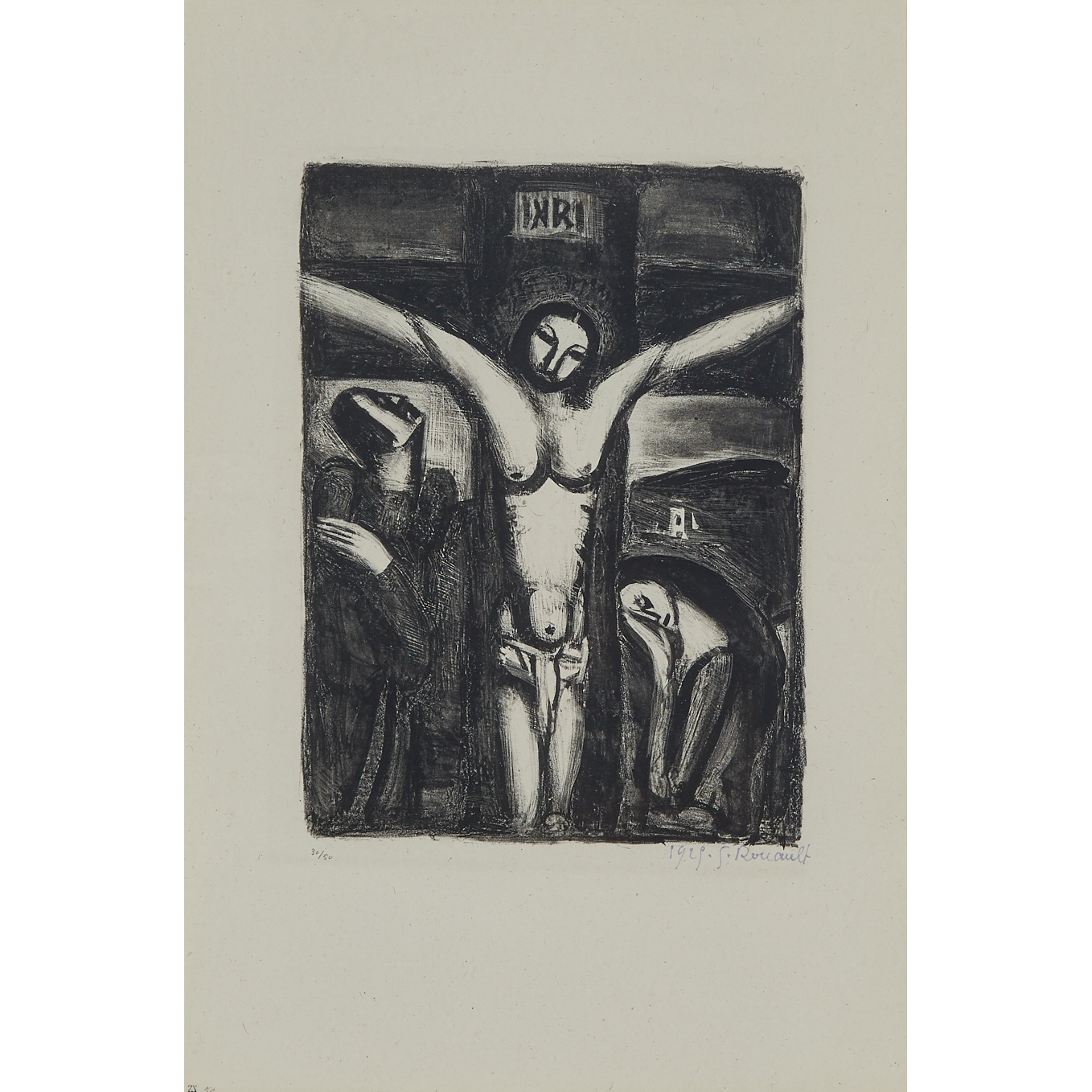 Georges Rouault | Christ en Croix (1925) | MutualArt