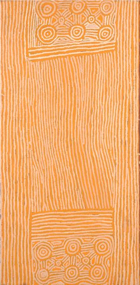 Naru by Charlie Ward Tjakamarra, 2002