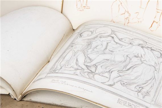 William Hunter | A COLLECTION OF THREE OF WILLIAM HUNTER'S SKETCHBOOKS ...